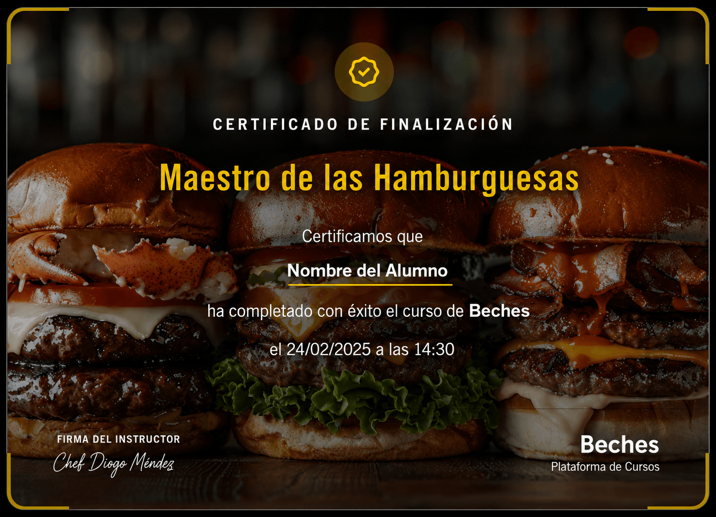 Certificado de Finalización