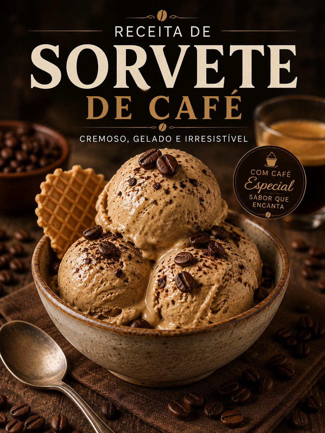 Sorvete cremoso